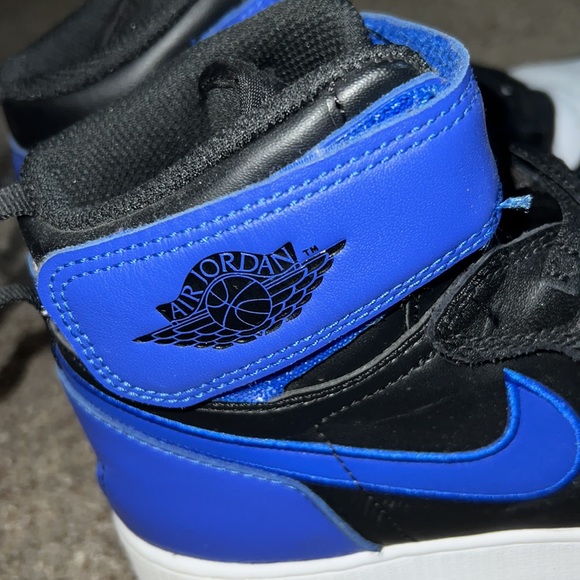custom Blue white and black jordan 1s - Picture 5 of 5